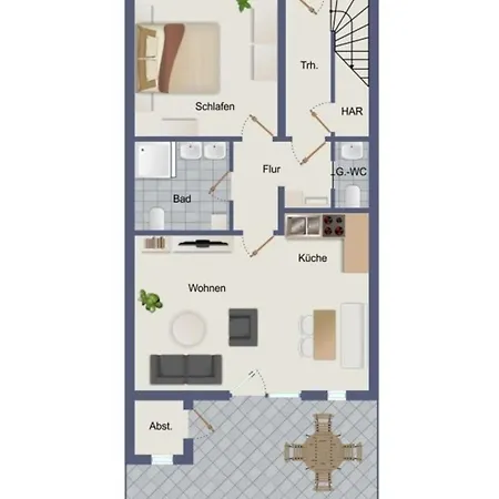 Apartmán Deichloopje Greetsiel *